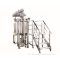 Líquido de jabón champú mezclador línea de producción mezcla agitadores mezclando tanques líquido lavado homogeneizador mezclador